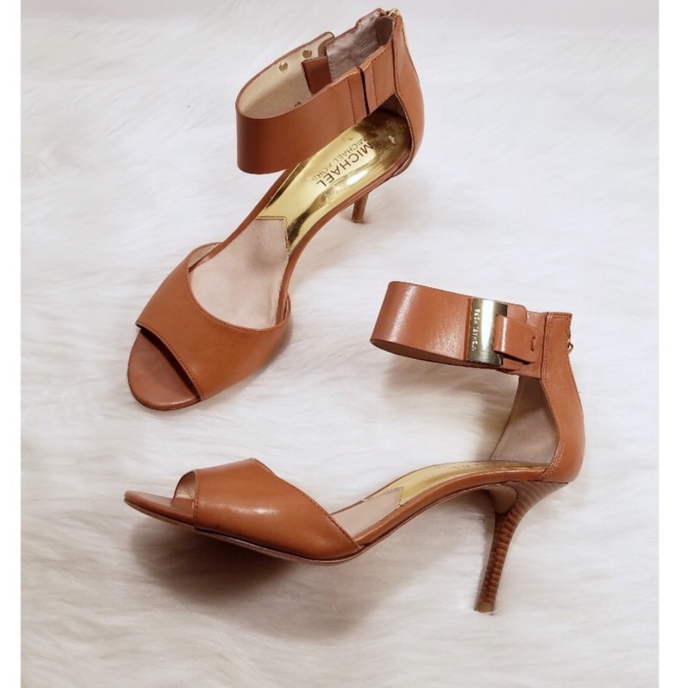 Michael Kors Giuliana ankle strap heels